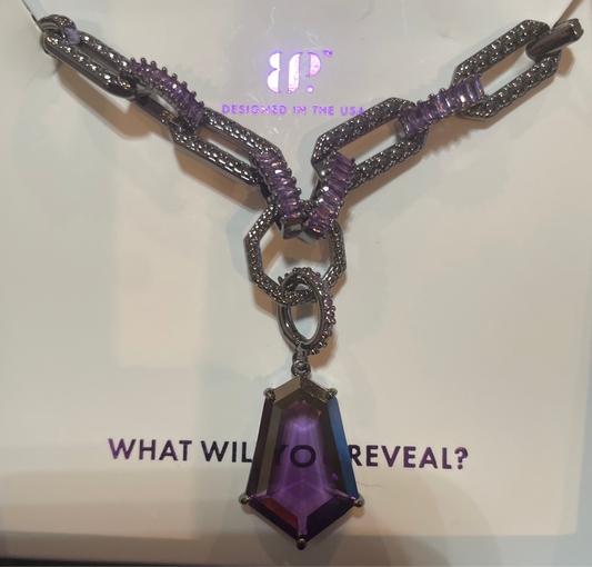 Ocean’s Dark Jewel Necklace