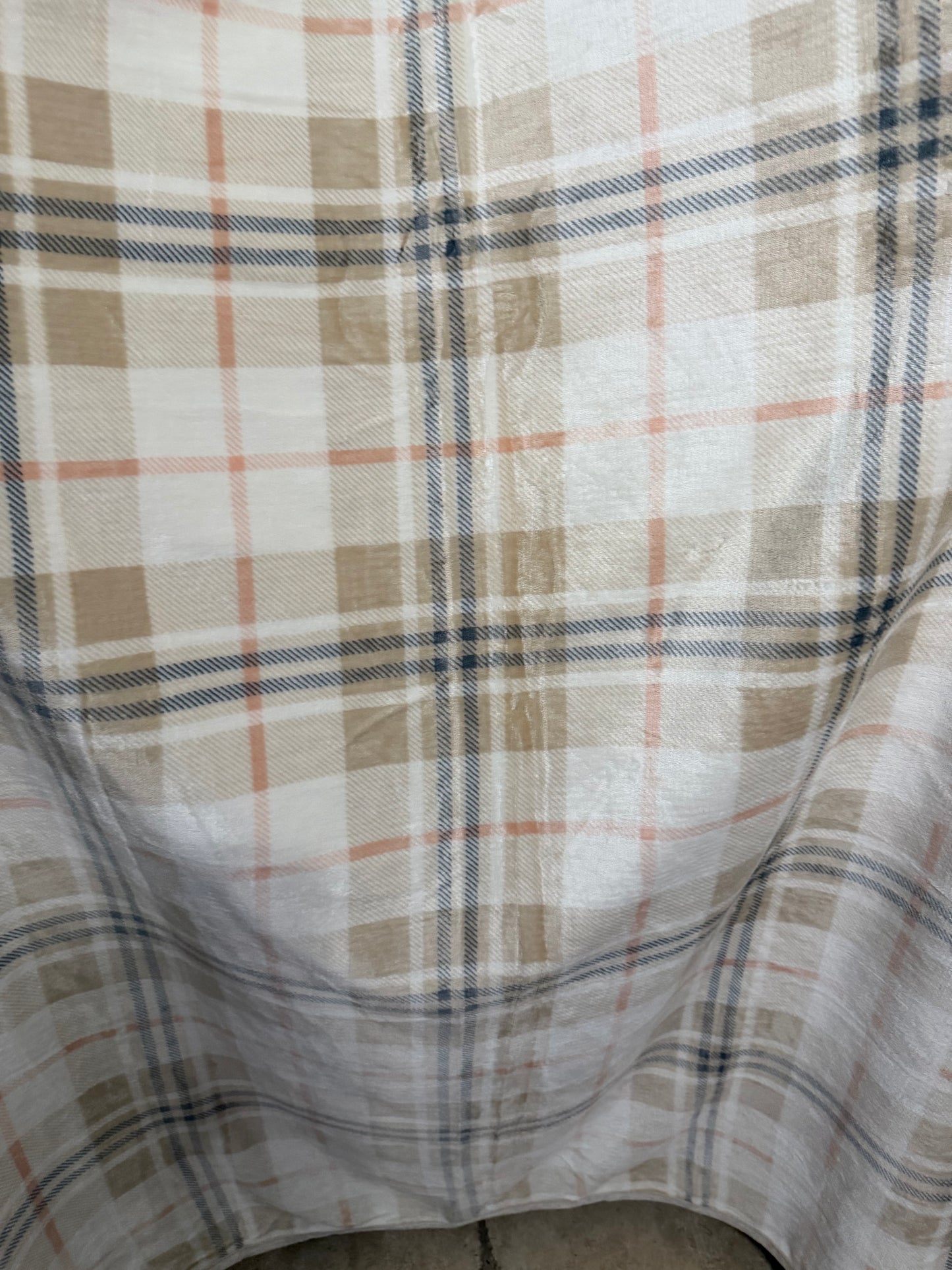 Soft Ribbed Blanket (7’ by 5’)