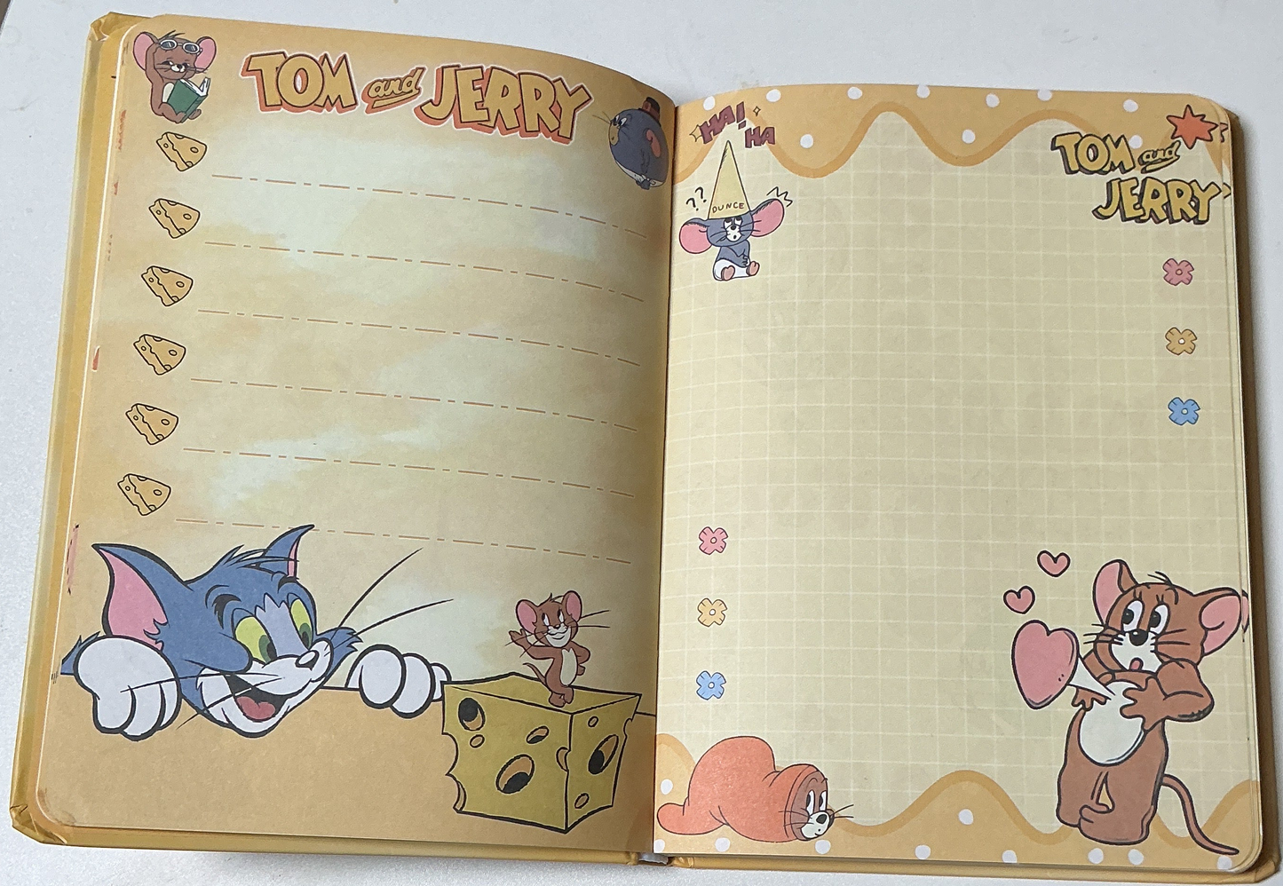 Tom and Jerry Binded Notebook