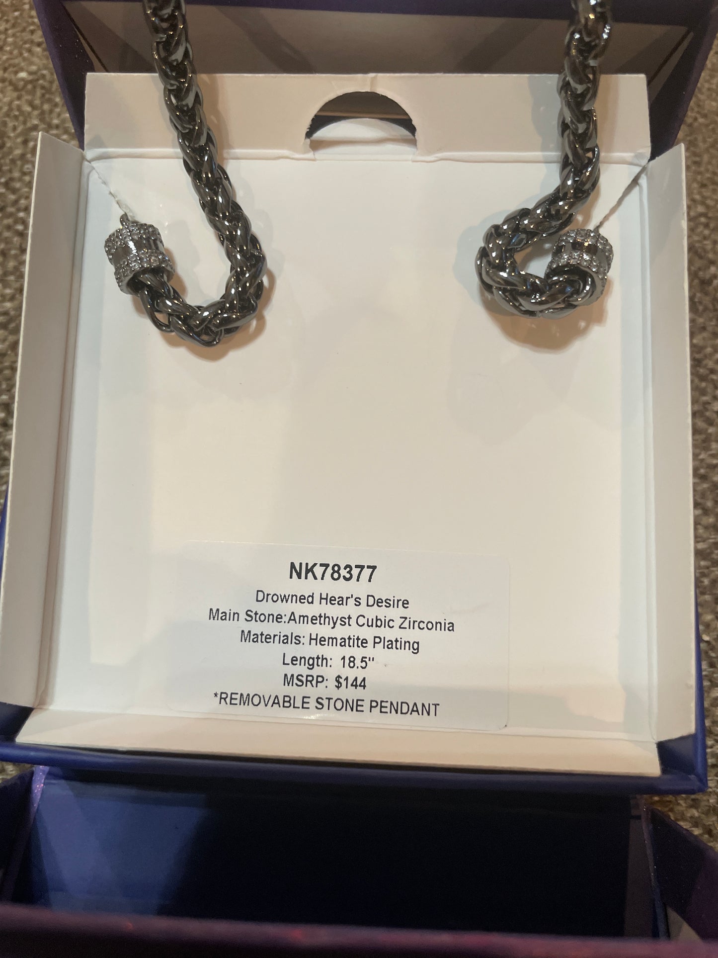 Drowned Hearts Desire Necklace