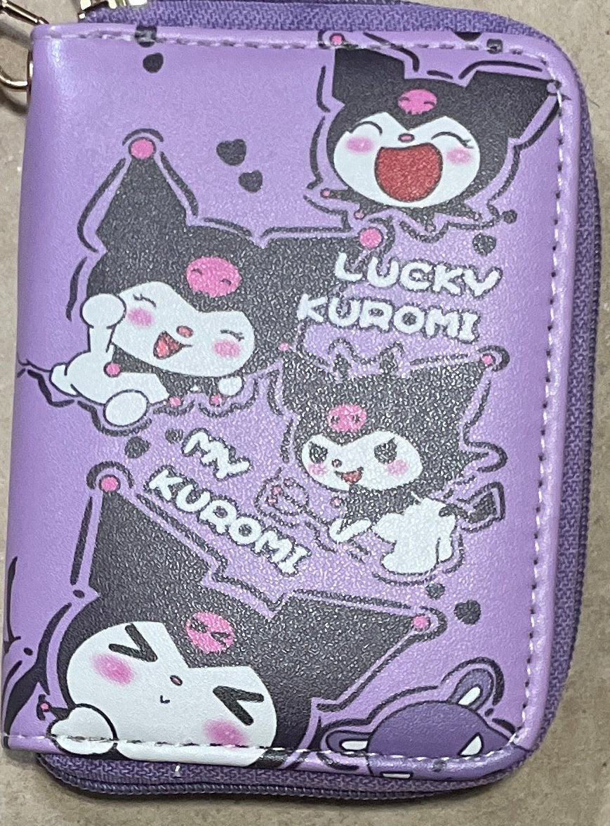 Kuromi Small Zipper Wallet