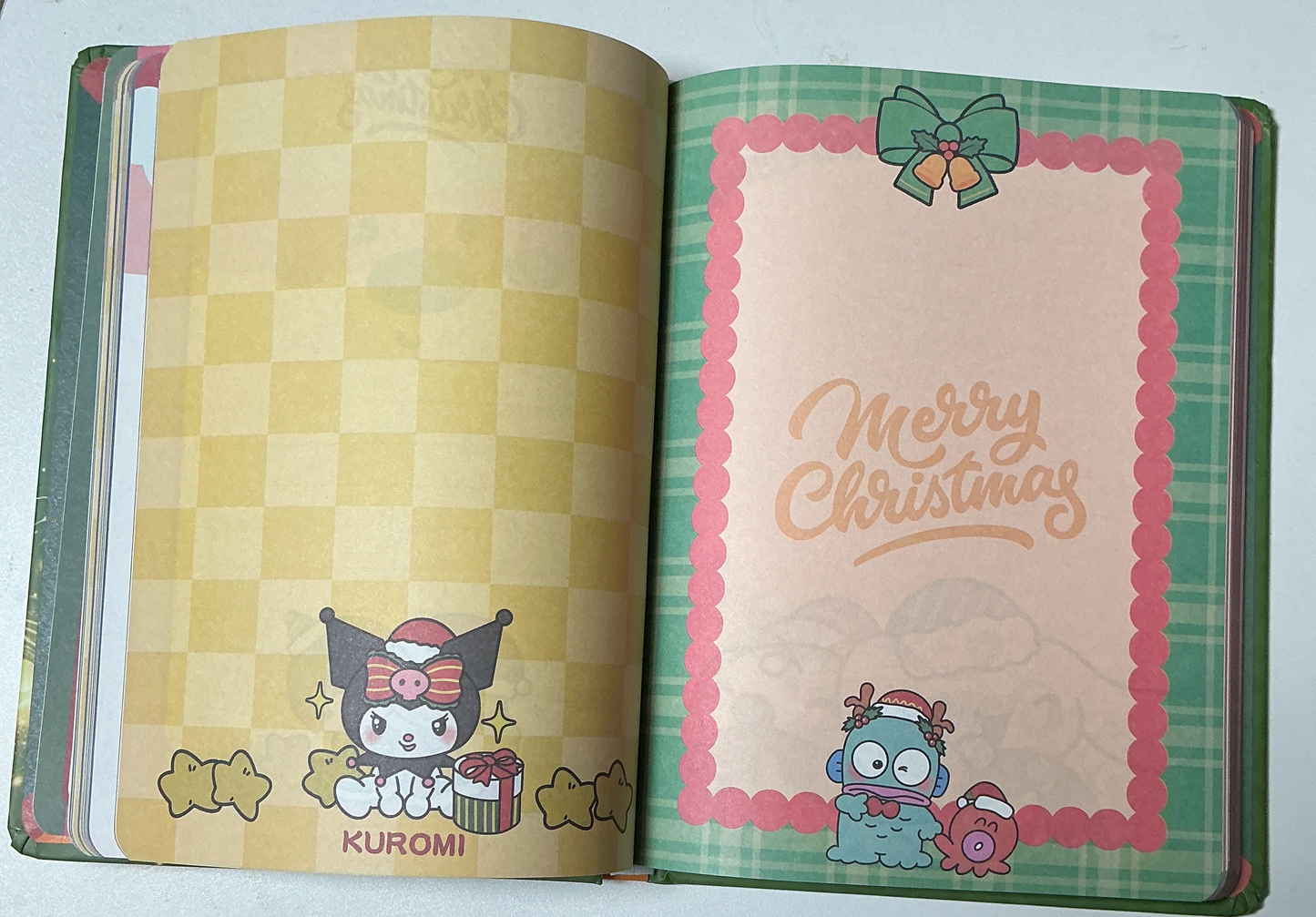 Sanrio Christmas Notebook